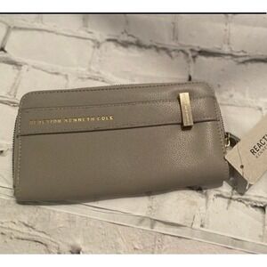 KENNETH COLE REACTION Gray Wallet